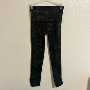Spanx green camo leggings